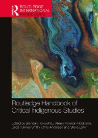 cover of the book Routledge Handbook of Critical Indigenous Studies