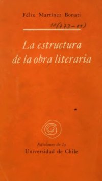 cover of the book La estructura de la obra literaria: una investigación de filosofía del lenguaje y estética