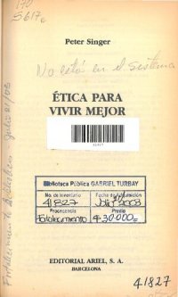 cover of the book Ética para vivir mejor