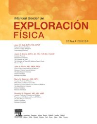 cover of the book Manual Seidel de exploración física