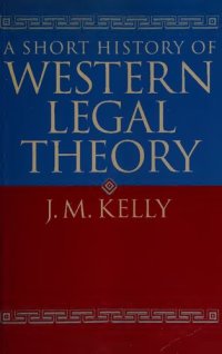 cover of the book A short history of western legal theory