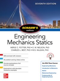 cover of the book Schaum’s® Outlines: Engineering Mechanics Statics, Seventh Edition