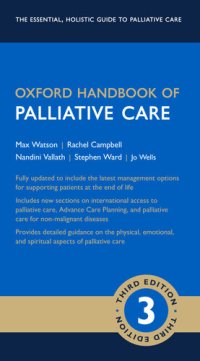 cover of the book Oxford Handbook of Palliative Care