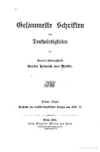 cover of the book Geschichte des deutsch-französischen Krieges 1870-71