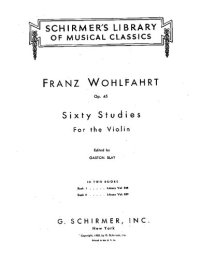 cover of the book Sixty Studies for the Violin, Op. 45 1-30