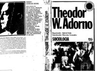 cover of the book Theodor Adorno - Coleção Grandes Cientistas Sociais