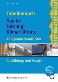 cover of the book Tabellenbuch Sanitär, Heizung, Lüftung. Anlagentechnik SHK Ausbildung und Praxis