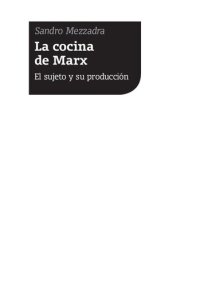 cover of the book La Cocina De Marx