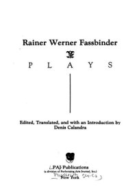 cover of the book Plays