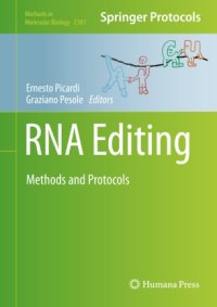 cover of the book RNA Editing: Methods and Protocols