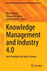 cover of the book Knowledge Management and Industry 4.0: New Paradigms for Value Creation