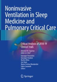 cover of the book Noninvasive Ventilation in Sleep Medicine and Pulmonary Critical Care: Critical Analysis of 2018-19 Clinical Trials