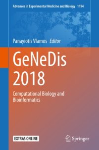 cover of the book GeNeDis 2018: Computational Biology and Bioinformatics