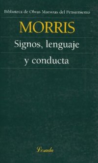 cover of the book Signos, lenguaje y conducta