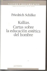 cover of the book Kallias. Cartas sobre la educación estética del hombre