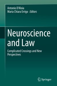 cover of the book Neuroscience and Law: Complicated Crossings and New Perspectives