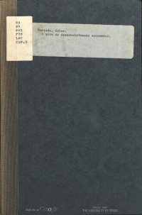 cover of the book O mito do desenvolvimento econômico