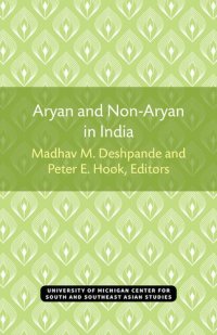 cover of the book Aryan and Non-Aryan in India