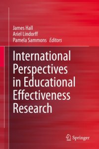 cover of the book International Perspectives in Educational Effectiveness Research