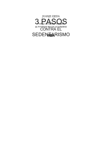 cover of the book 3 pasos contra el sedentarismo