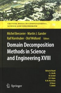 cover of the book Domain decomposition methods in science and engineering XVIII