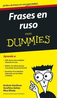 cover of the book Frases en ruso para dummies