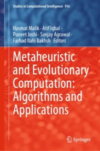 cover of the book Metaheuristic and Evolutionary Computation: Algorithms and Applications