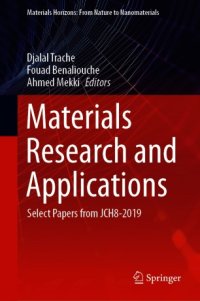 cover of the book Materials Research and Applications: Select Papers from JCH8-2019