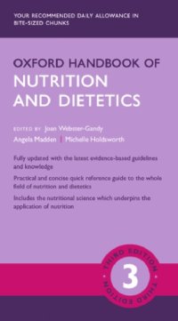 cover of the book Oxford Handbook of Nutrition and Dietetics