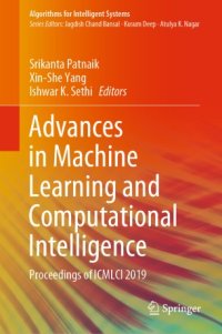 cover of the book Advances in Machine Learning and Computational Intelligence: Proceedings of ICMLCI 2019