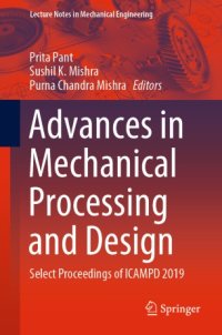 cover of the book Advances in Mechanical Processing and Design: Select Proceedings of ICAMPD 2019