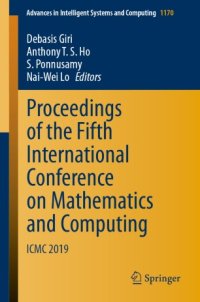 cover of the book Proceedings of the Fifth International Conference on Mathematics and Computing: ICMC 2019