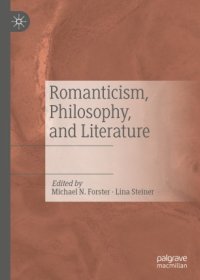 cover of the book Romanticism, Philosophy, and Literature