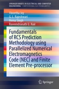 cover of the book Fundamentals of RCS Prediction Methodology using Parallelized Numerical Electromagnetics Code (NEC) and Finite Element Pre-processor