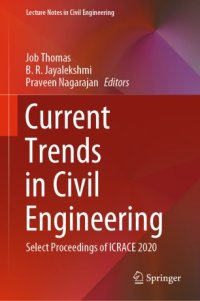 cover of the book Current Trends in Civil Engineering : Select Proceedings of ICRACE 2020