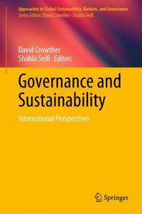 cover of the book Governance and Sustainability: International Perspectives