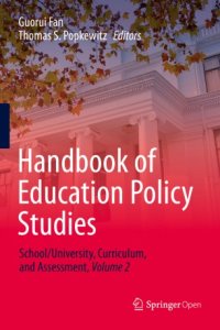 cover of the book Handbook of Education Policy Studies: School/University, Curriculum, and Assessment, Volume 2