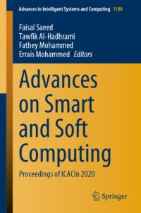 cover of the book Advances on Smart and Soft Computing: Proceedings of ICACIn 2020