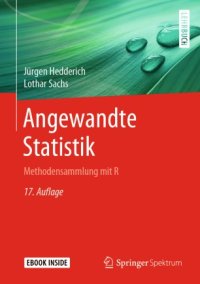 cover of the book Angewandte Statistik: Methodensammlung mit R