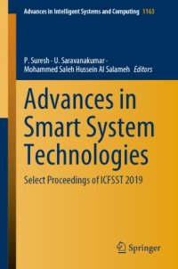 cover of the book Advances in Smart System Technologies: Select Proceedings of ICFSST 2019