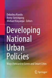 cover of the book Developing National Urban Policies: Ways Forward to Green and Smart Cities