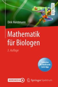 cover of the book Mathematik für Biologen