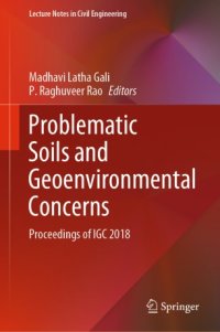 cover of the book Problematic Soils and Geoenvironmental Concerns: Proceedings of IGC 2018