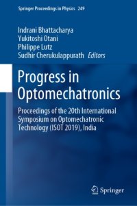 cover of the book Progress in Optomechatronics: Proceedings of the 20th International Symposium on Optomechatronic Technology (ISOT 2019), India