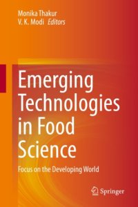 cover of the book Emerging Technologies in Food Science: Focus on the Developing World