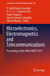 cover of the book Microelectronics, Electromagnetics and Telecommunications: Proceedings of the Fifth ICMEET 2019