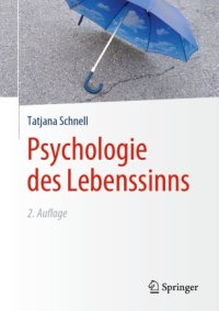 cover of the book Psychologie des Lebenssinns