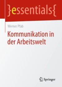 cover of the book Kommunikation in der Arbeitswelt