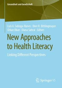 cover of the book New Approaches to Health Literacy: Linking Different Perspectives