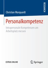 cover of the book Personalkompetenz: Intrapersonale Kompetenzen am Arbeitsplatz messen